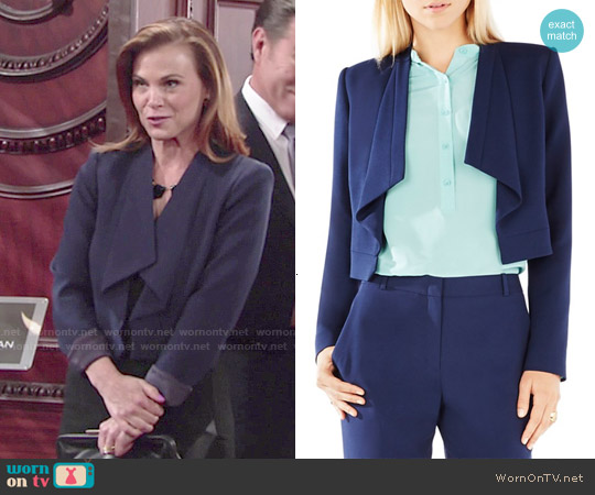 Bcbgmaxazria Franco Jacket worn by Phyllis Newman (Gina Tognoni) on The Young and the Restless