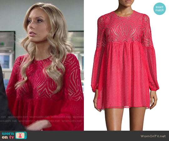 Bcbgmaxazria Kitra Dress worn by Abby Newman (Melissa Ordway) on The Young and the Restless