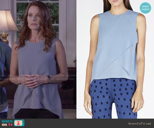 Bcbgmaxazria Lorielle Top worn by Ashley Marin (Laura Leighton) on Pretty Little Liars