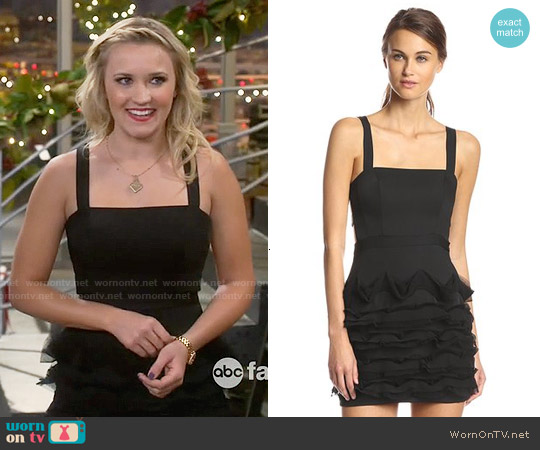 Bcbgmaxazria Rebecka Dress worn by Gabi Diamond (Emily Osment) on Young and Hungry