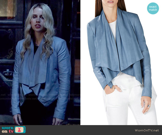 Bcbgmaxazria Sienna Leather Jacket worn by Rebekah (Claire Holt) on The Originals