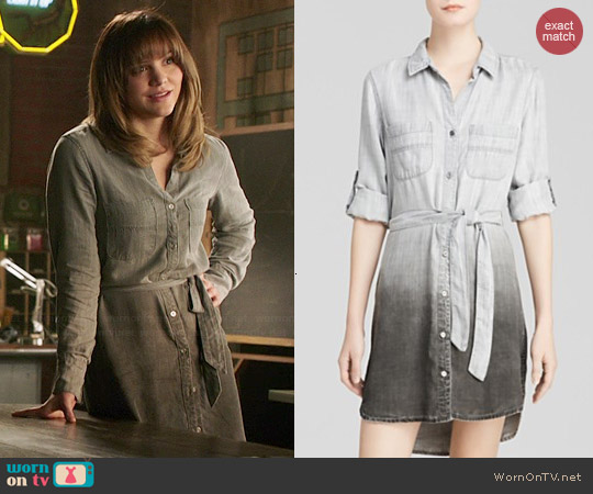 Bella Dahl Shirttail Chambray Dress worn by Paige Dineen (Katharine McPhee) on Scorpion