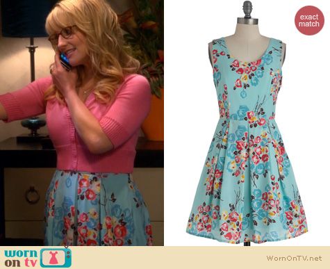 The Big Bang Theory Fashion: ModCloth Tulip Sync Dress worn by Melissa Rauch