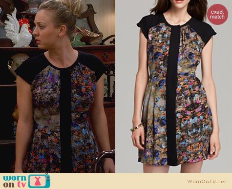 The Big Bang Theory Fashion: Parker Veronica Dress worn by Kaley Cuoco