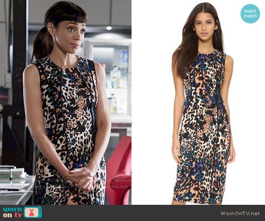 WornOnTV: Camille's grunge printed dress on Bones, Tamara Taylor