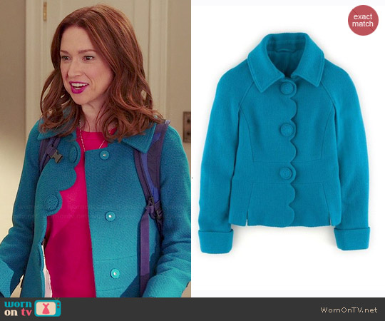 Boden Alice Jacket worn by Kimmy Schmidt (Ellie Kemper) on Unbreakable Kimmy Schmidt