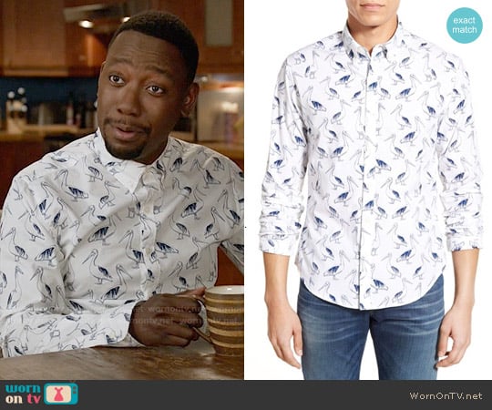 Bonobos 'Pelican Party' Shirt worn by Winston Bishop (Lamorne Morris) on New Girl