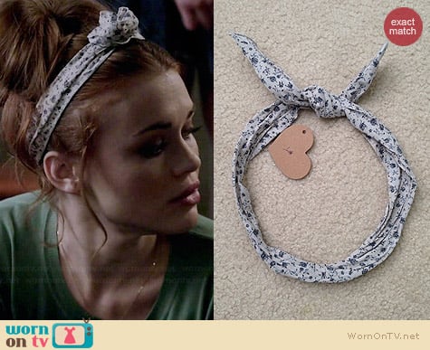 Brandy Melville Floral Wire Headband worn by Holland Roden on Teen Wolf