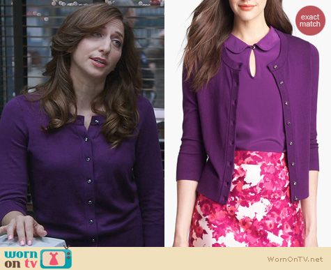 Brooklyn 99 Fashion: Kate Spade Kati Cardigan worn by Chelsea Peretti