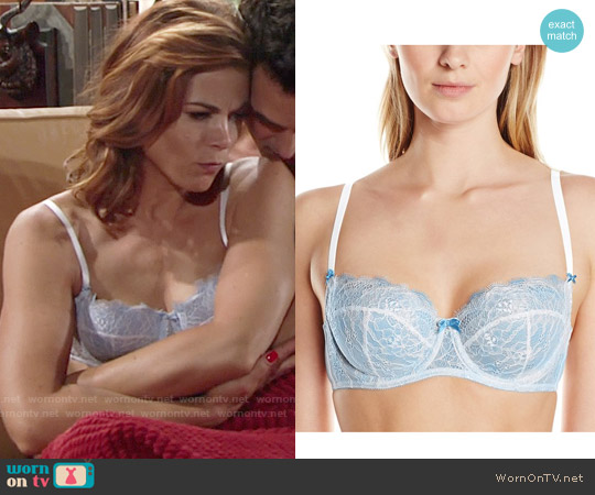 b.tempt'd by Wacoal Sultry Balconette Bra in Bridal White worn by Phyllis Newman (Gina Tognoni) on The Young and the Restless