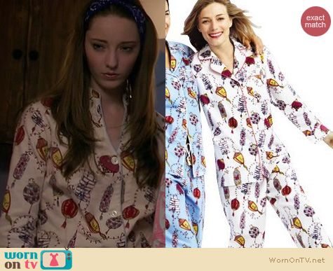 Bunheads Fashion: Chinese lanterns pajamas worn by Emma Dumont