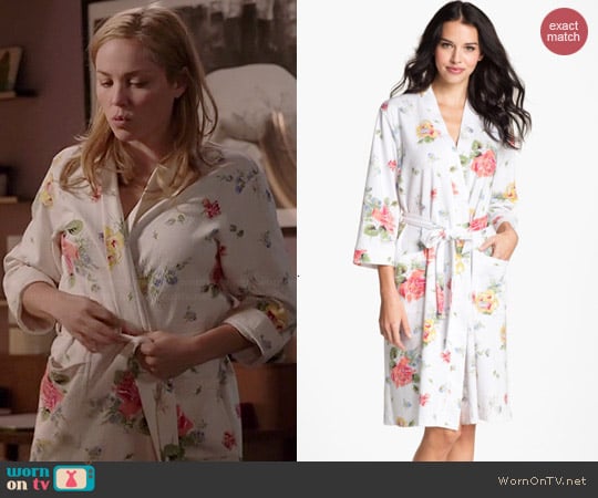 Carole Hochman Catalina Roses Robe worn by Erika Christensen on Parenthood