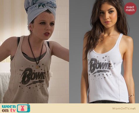 The Carrie Diaries Fashion: Chaser Bowie Stars Tank worn by Stefania Owen