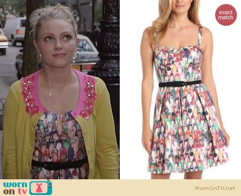 Carrie Diaries Fashion: Eva Franco Austin Dress in Imelda's Closet worn by AnnaSophia Robb