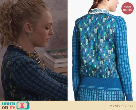 The Carrie Diaries Fashion: Tory Burch Walda Sweater worn by Carrie Bradshaw