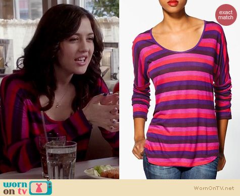 The Carrie Diaries Style: C&C California shirt tail tee worn by Katie Findlay