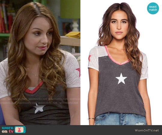 Chaser Stars Tee worn by Sofia Rodriguez (Aimee Carrero) on Young and Hungry