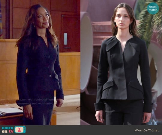 Christian Dior Resort 2016 Collection Suit worn by Jessica Pearson (Gina Torres) on Suits