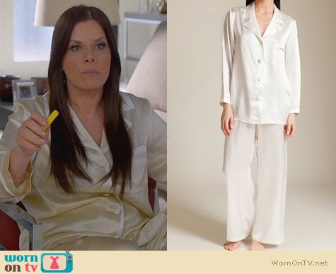 Christine Bijoux Pajamas worn by Marcia Gay Harden on Trophy Wife