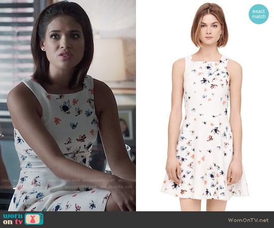 Club Monaco Maebel Dress worn by Heather Chandler (Nicole Gale Anderson) on Beauty and the Beast