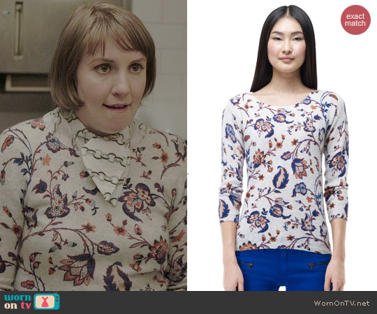 Club Monaco Mia Sweater worn by Lena Dunham on Girls