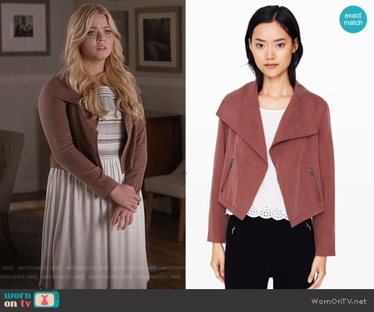 Club Monaco Richi Jacket worn by Alison DiLaurentis (Sasha Pieterse) on Pretty Little Liars