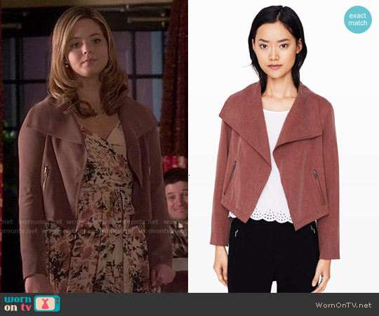 Club Monaco Richi Jacket worn by Alison DiLaurentis (Sasha Pieterse) on Pretty Little Liars