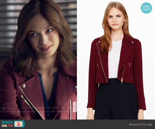 Club Monaco Rimona Jacket worn by Catherine Chandler (Kristin Kreuk) on Beauty and the Beast