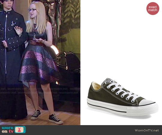 Converse Chuck Taylor Sneakers worn by Maddie Rooney (Dove Cameron) on Liv and Maddie