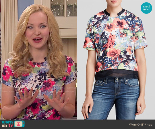 Cooper &am; Ella Elizabeth Top worn by Liv Rooney (Dove Cameron) on Liv and Maddie