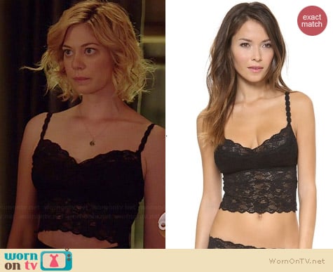 Cosabella Never Say Never Cropped Cami worn by Analeigh Tipton on Manhattan Love Story