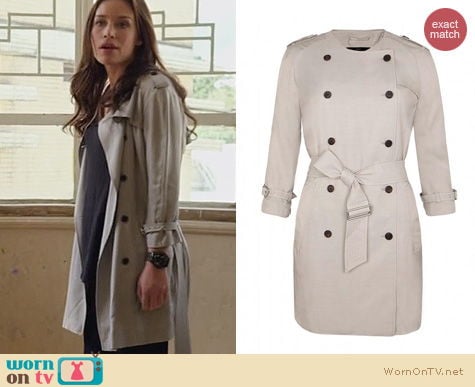 Covert Affairs Fashion: All Saints Suzette Coat worn by Piper Perabo