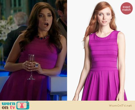 The Crazy Ones Fashion: Parker Lacey Dress worn by Amanda Setton