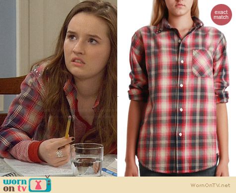 Current Elliott Prep School Shirt worn by Kaitlyn Dever on Last Man Standing