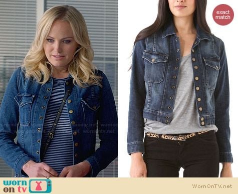 Current Elliott The Snap Jacket worn by Malin Akerman on Trophy Wife