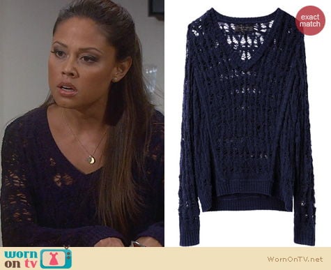 Dads Fashion: Rag & Bone Vicky Sweater worn by Vanessa Lachey