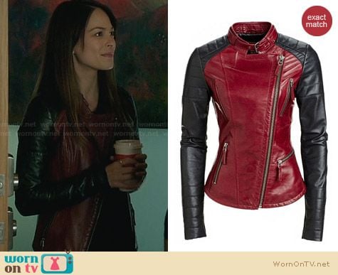 Danier Leather Jacket 104020173 worn by Kristen Kreuk on BATB