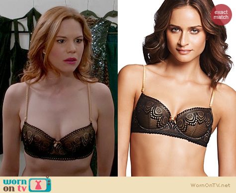 Devious Maids Fashion: Elle Macpherson sunset glow contour bra worn by Mariana Klaveno