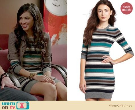 Devious Maids Fashion: French Connection Jazz Knit sweater dress worn by Edy Ganem