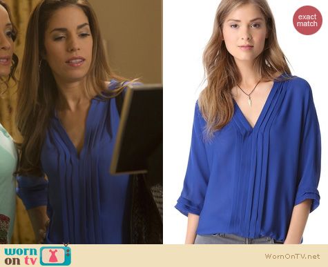 Devious Maids Fashion: Joie Marru Blouse worn by Ana Oritz