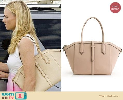 Dexter Fashion: J. Crew Tartine Satchel worn by Yvonne Strahovski