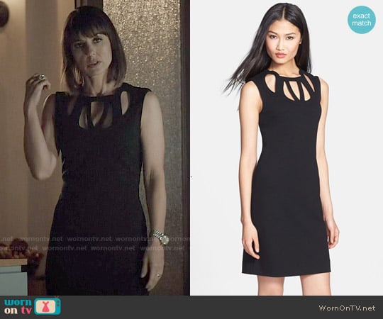 Diane von Furstenberg Amy Cutout Dress worn by Quinn King (Constance Zimmer) on UnReal