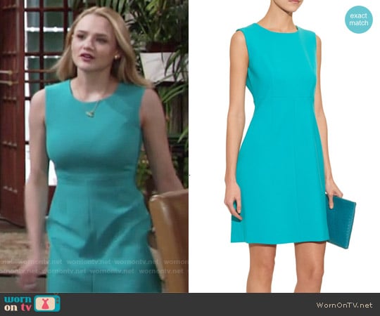 Diane von Furstenberg Carrie Dress worn by Summer Newman (Hunter King) on The Young and the Restless