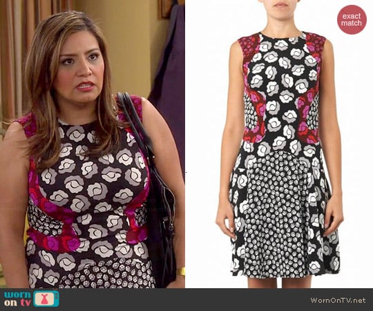 Diane von Furstenberg Paris Dress worn by Cristela (Cristela Alonzo) on Cristela