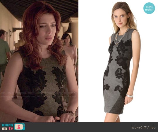 Diane von Furstenberg Pentra Dress worn by Louise Ellis (Elena Satine) on Revenge