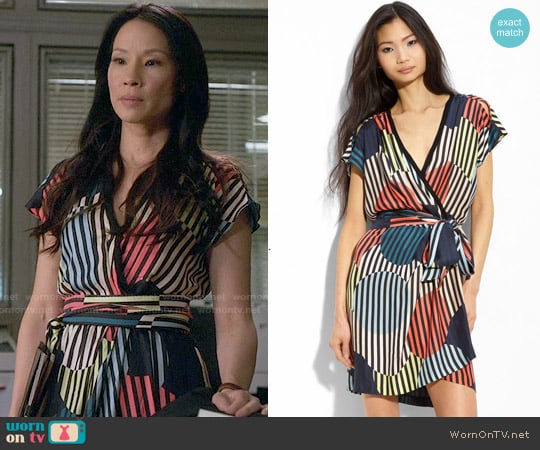 Diane von Furstenberg Rilia Dress worn by Joan Watson (Lucy Liu) on Elementary