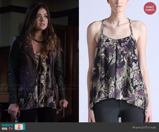 Diesel Stella Top in Marine worn by Lucy Hale on PLL