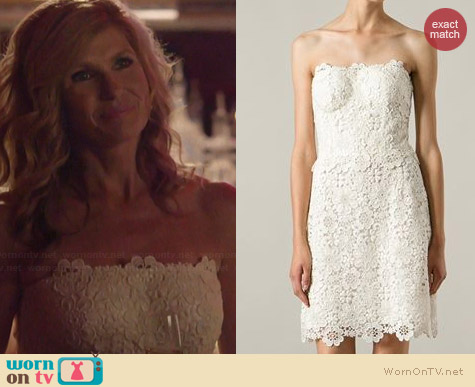 Dolce & Gabbana Lace Dress worn by Connie Britton on Nashville