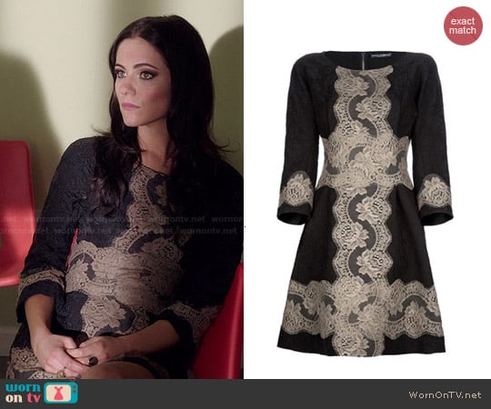 Dolce & Gabbana Lace Dress worn by Princess Eleanor (Alexandra Park) on The Royals