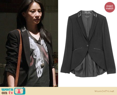 Elementary Fashion: Rag & Bone Hubert Blazer worn by Lucy Liu